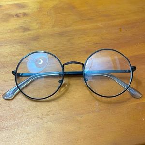 Black Round Eyeglasses